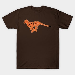 Runing cheetah T-Shirt